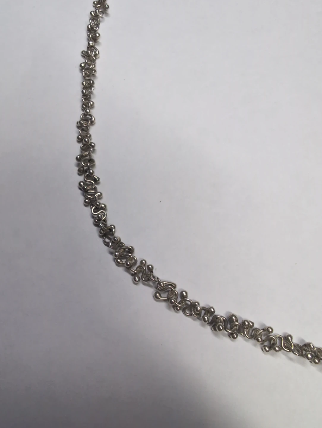 Silver Tone Necklace - photo 3