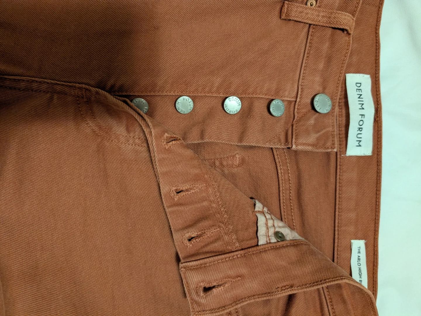 Denim Forum The Arlo High Rise Straight Size 28 - photo 4