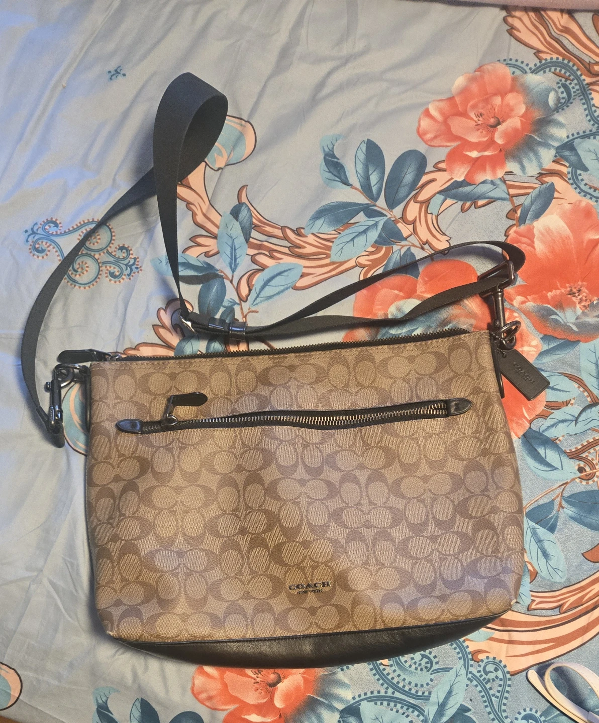 Coach Signature Pattern Crossbody Bag - photo 3