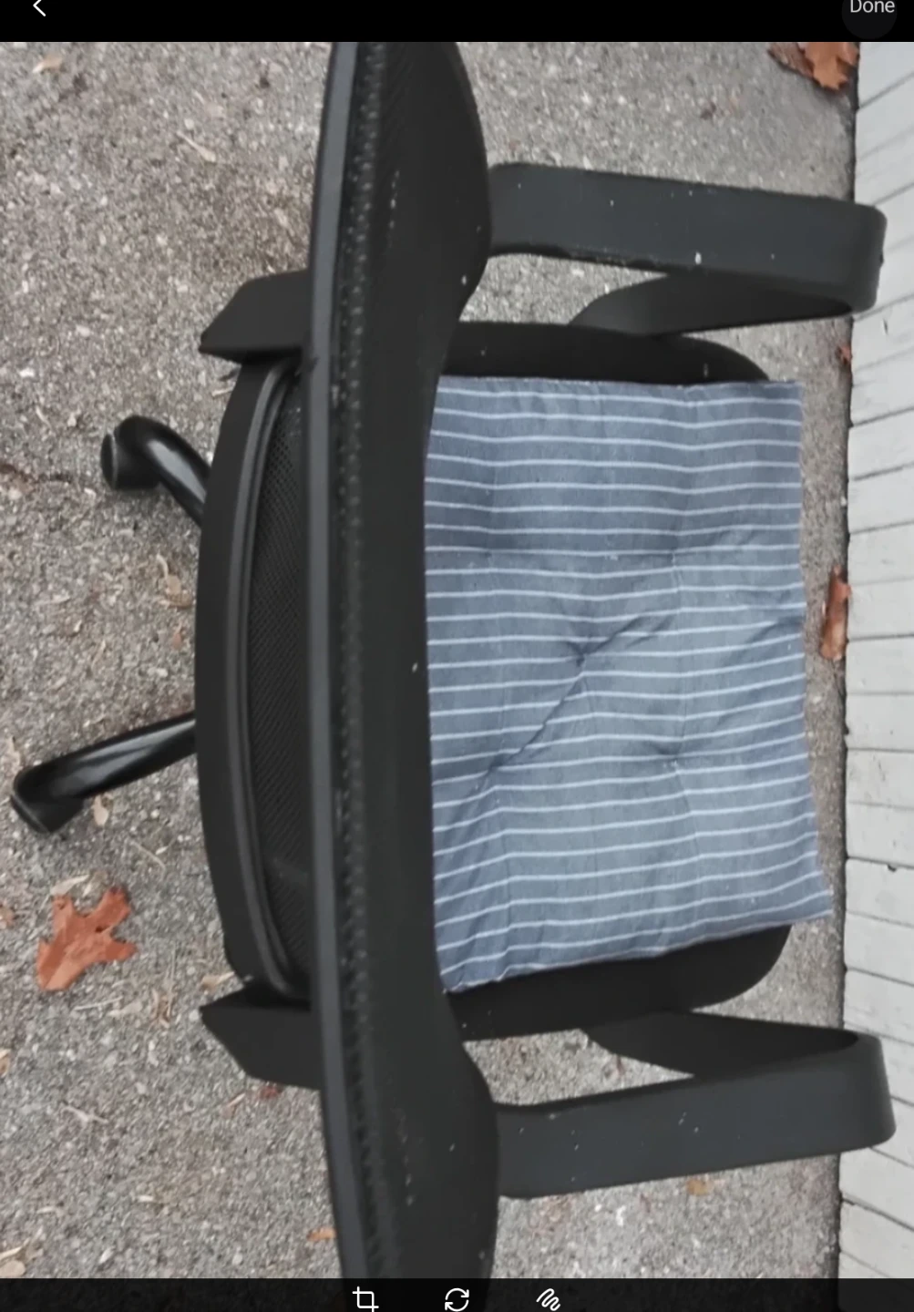 🐈‍⬛️🏴 Black Mesh Office Chair with Cushion 😃  GREAT PRICE 👍 - photo 4
