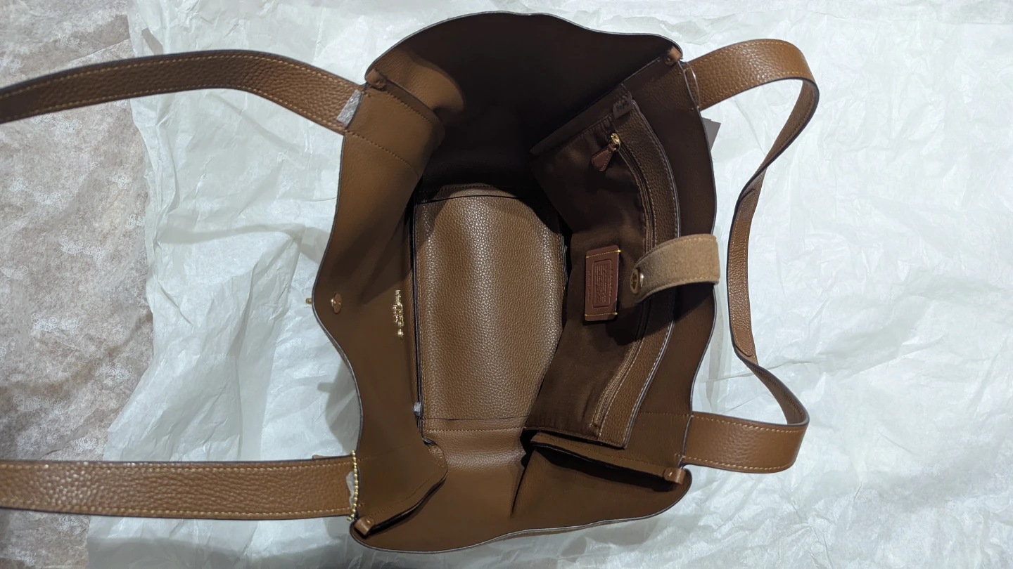 Coach Suede Hadley Tote Bag - photo 2
