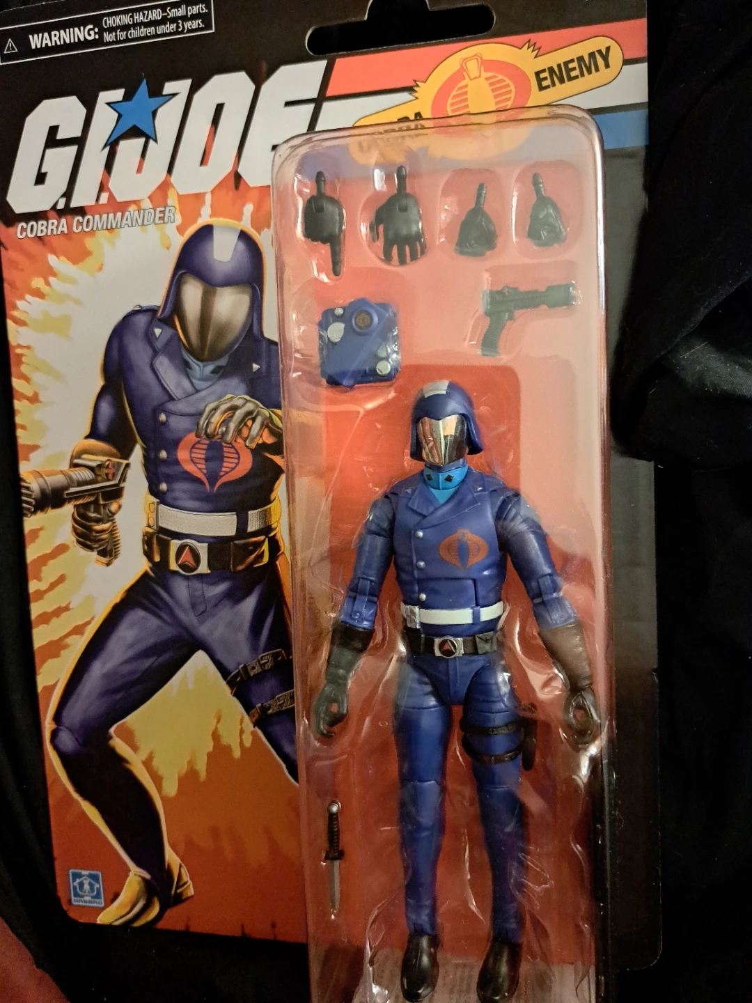 New GI Joe Cobra Commander Action Figure