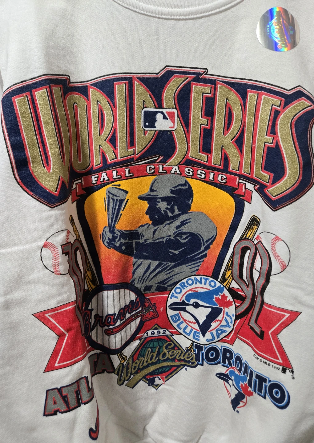 2 Toronto Blue Jays 1992 World Series Championship Sweatshirts - photo 5