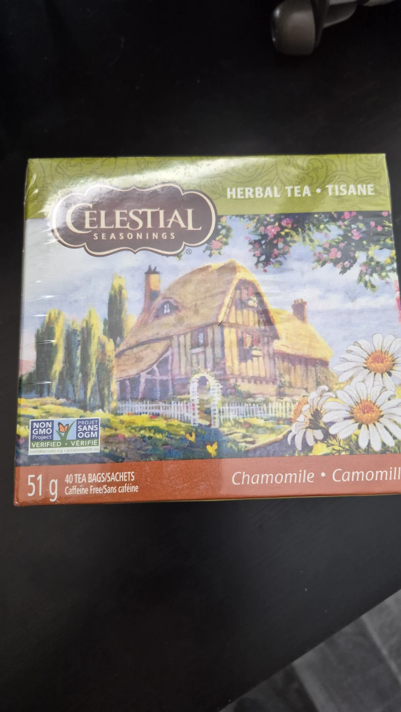 New Celestial Seasonings Chamomile Herbal Tea - 40 Tea Bags