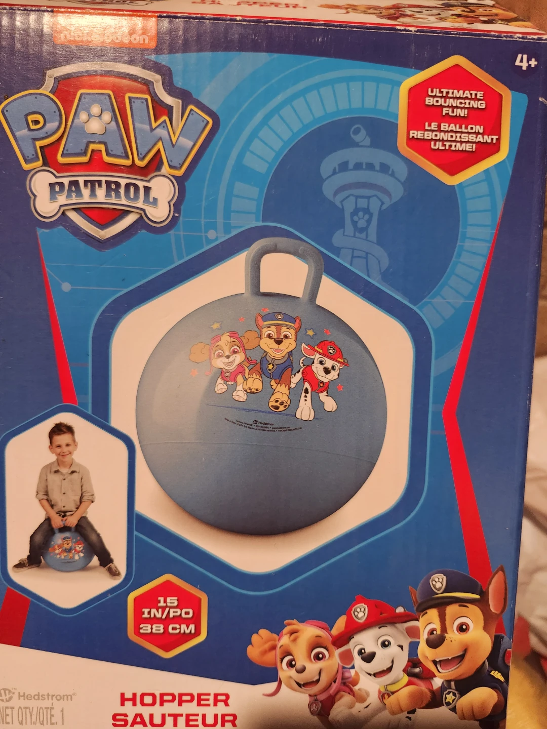 Paw Patrol Hopper Ball - 15 in / 38 cm - photo 3