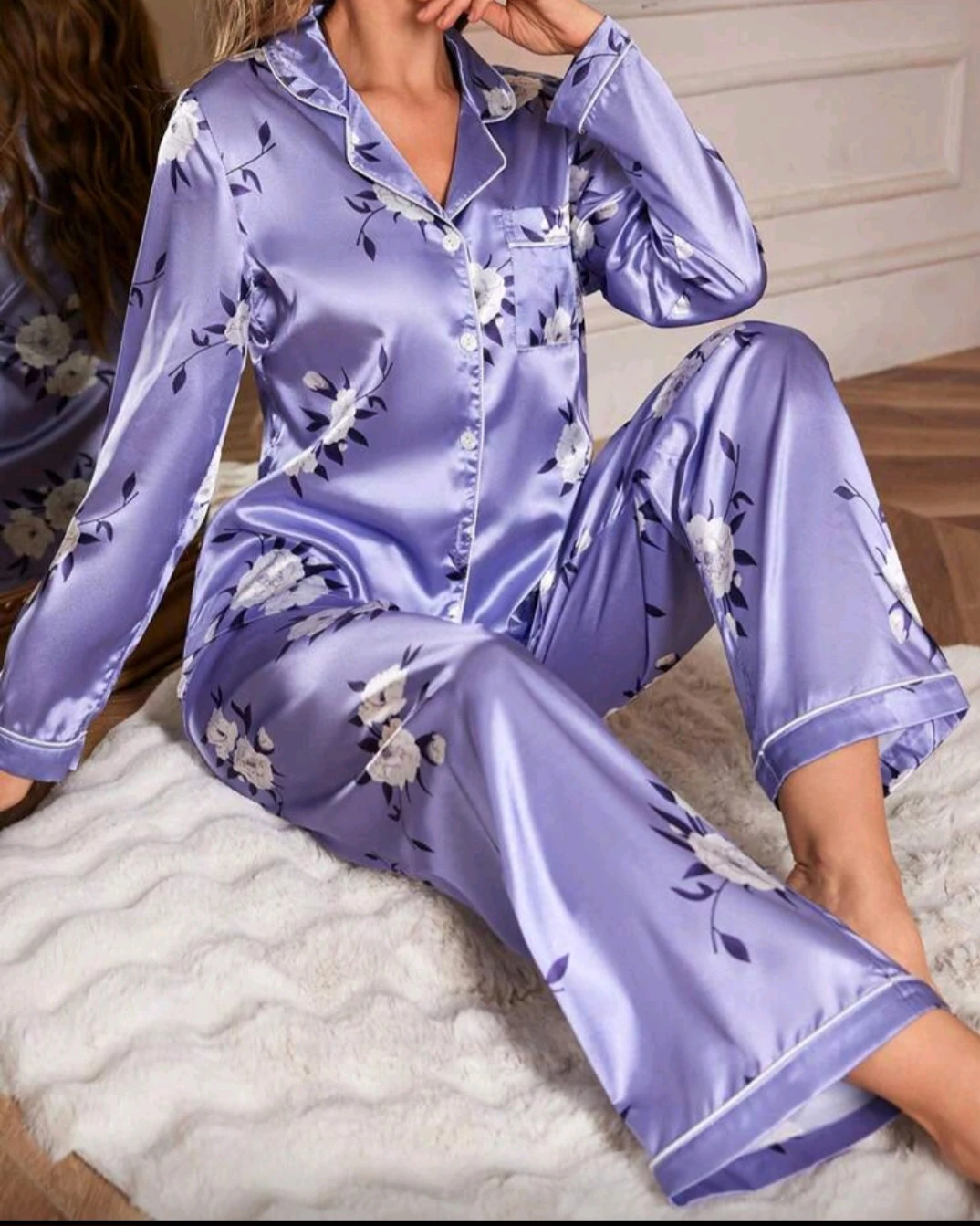 Luxury Satin Pajama Set - photo 3