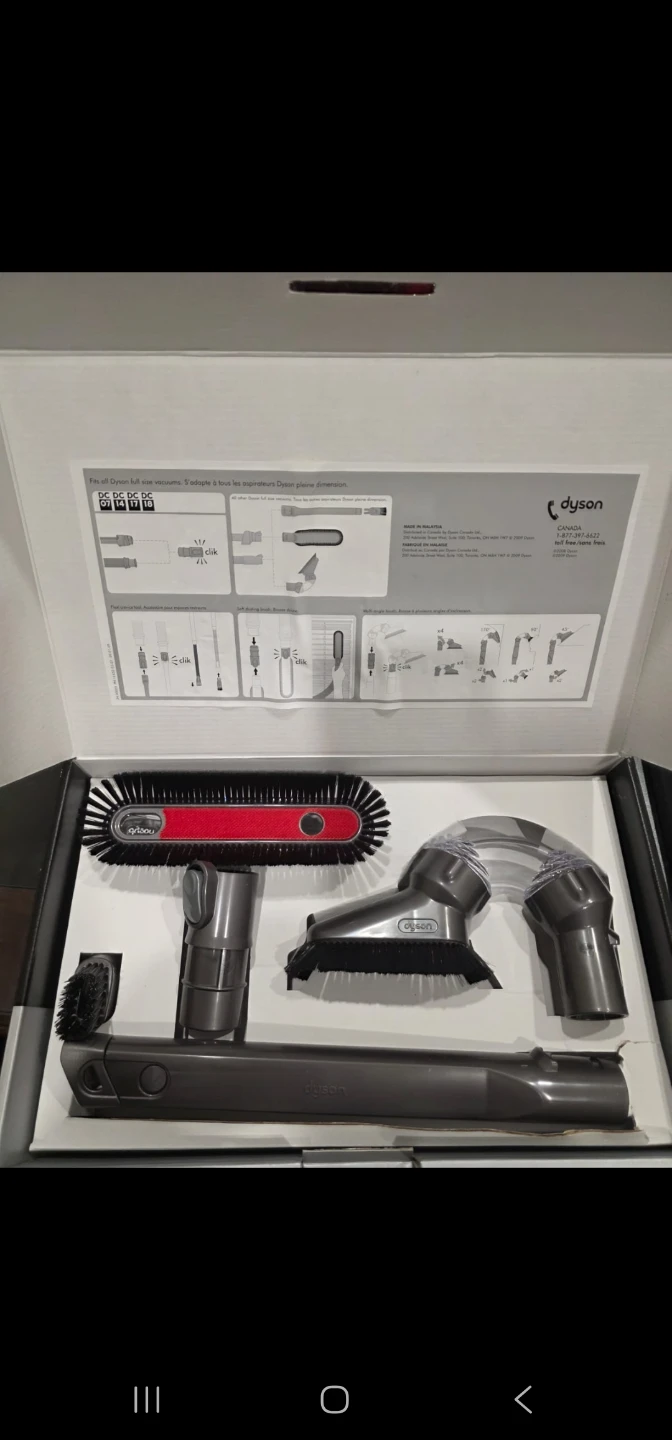 New Dyson Spring Cleaning Kit
