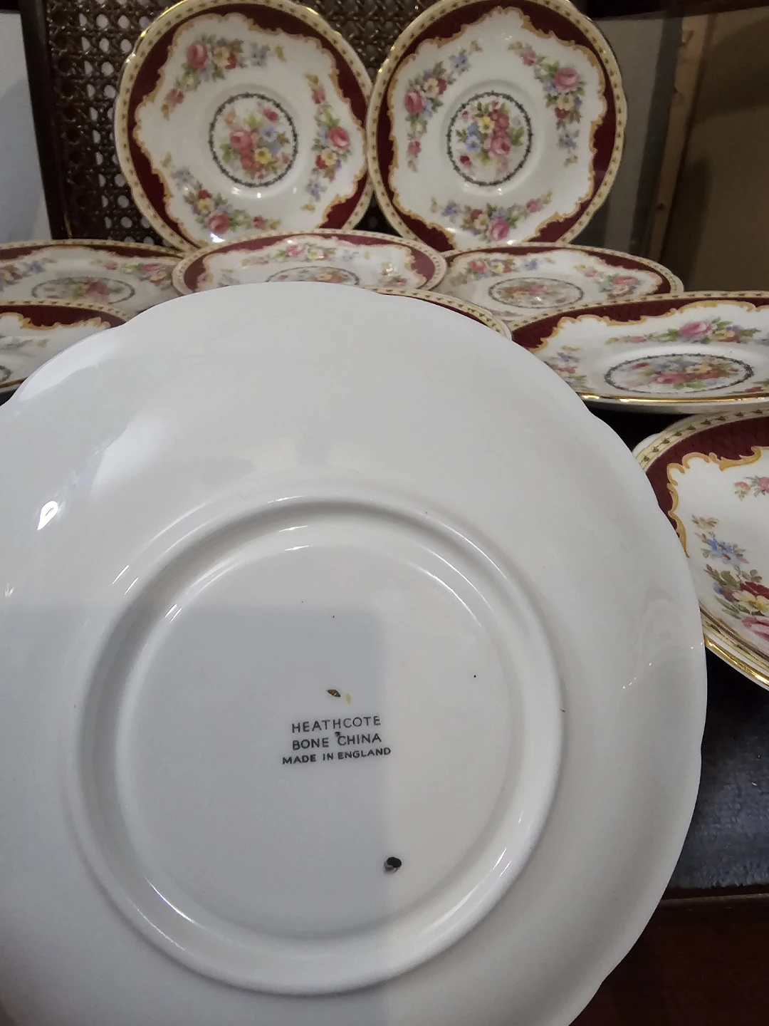 Heathcote Bone China Large Saucers - Set of 11 - photo 3