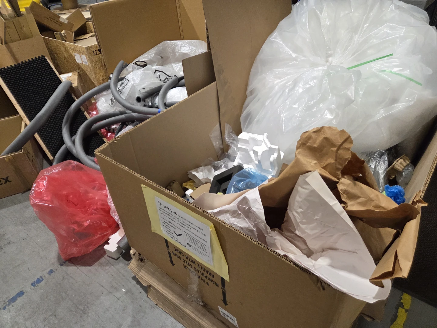 #freecycle Large quantity of packaging materials