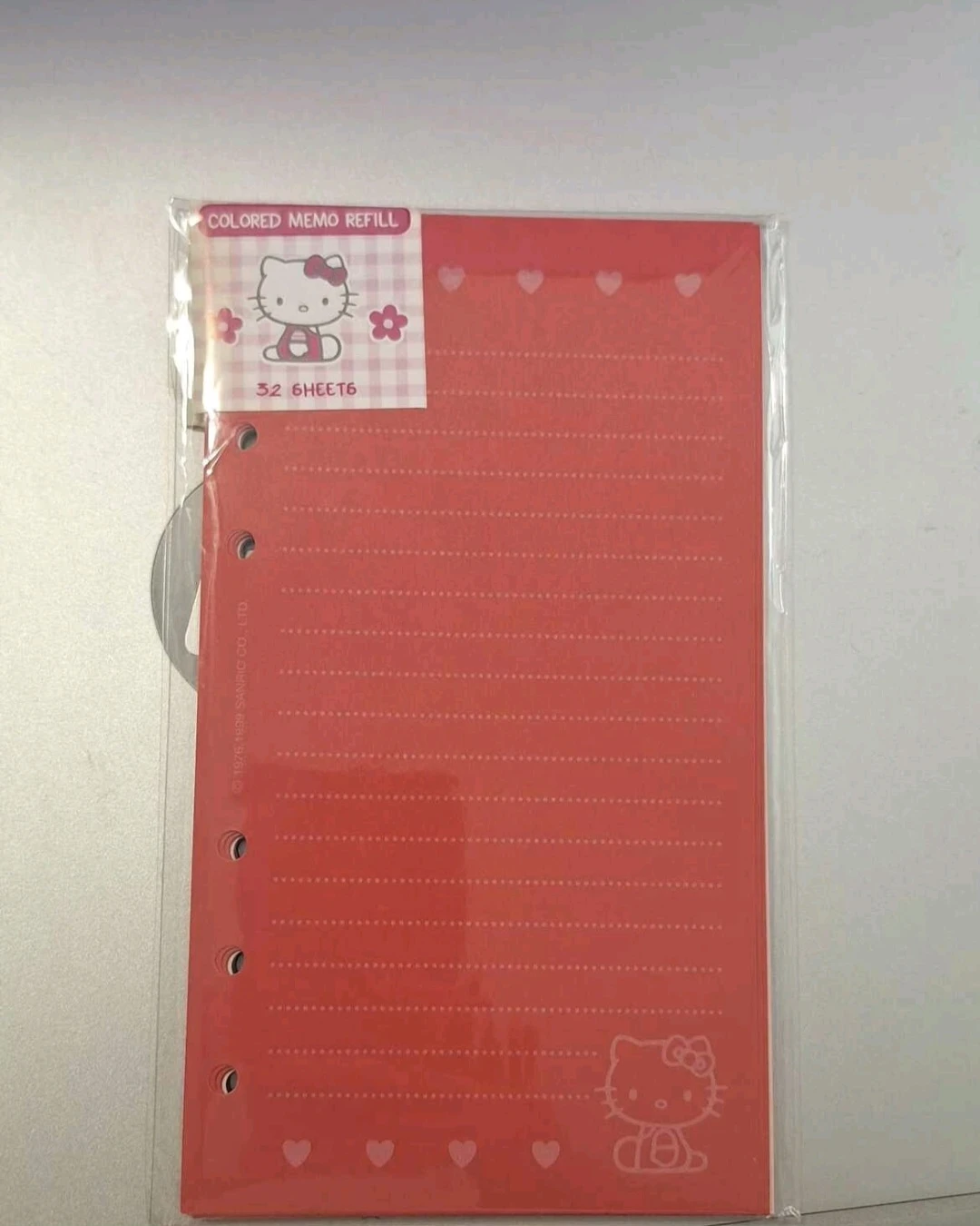 Hello Kitty Stationery Memo Refill Sheets - photo 3