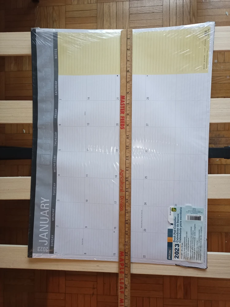 New~2023 Desk Pad Calendar 🧡