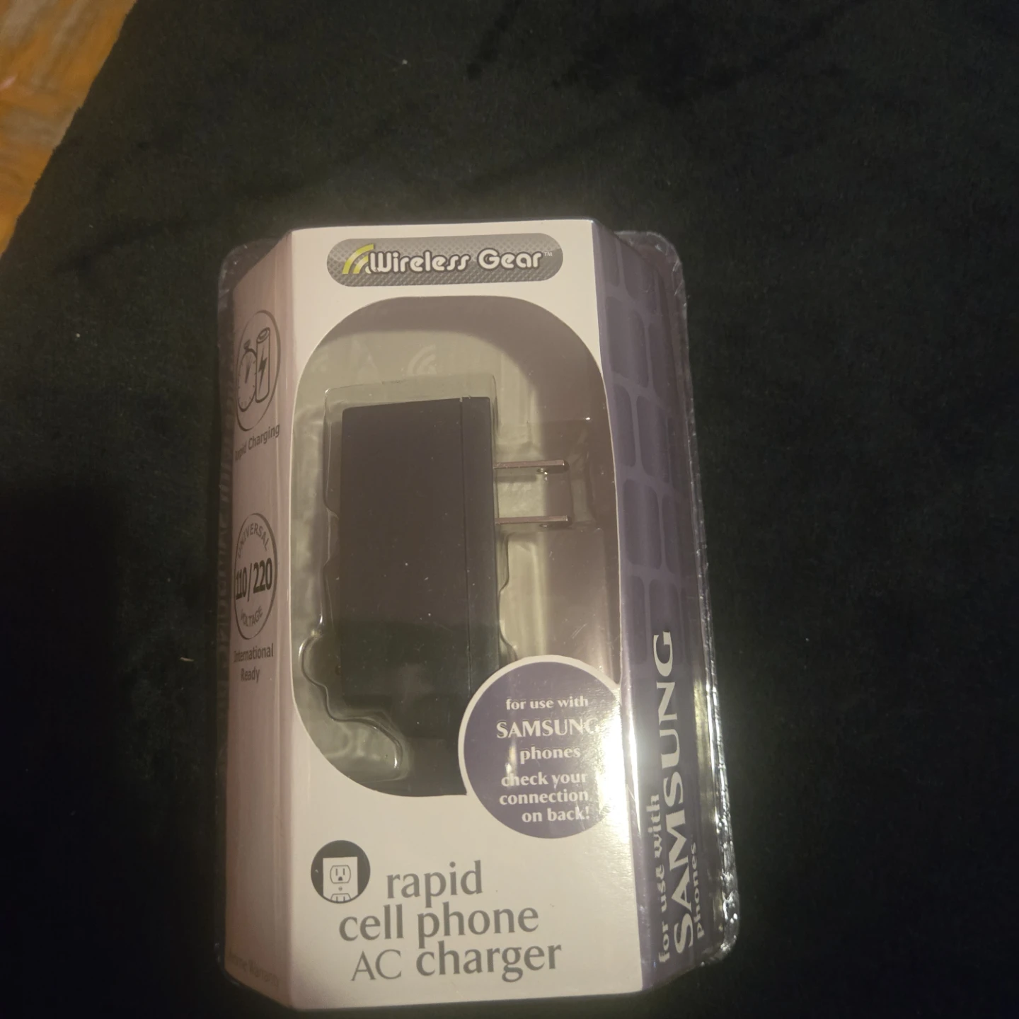 Wireless Gear Rapid Cell Phone AC Charger - New