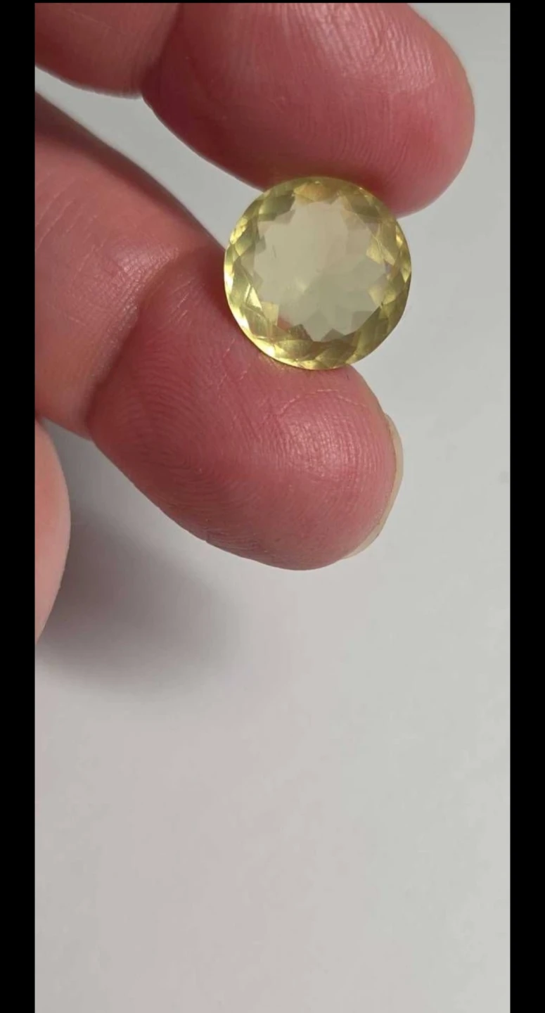 Natural lemon citrine - photo 3