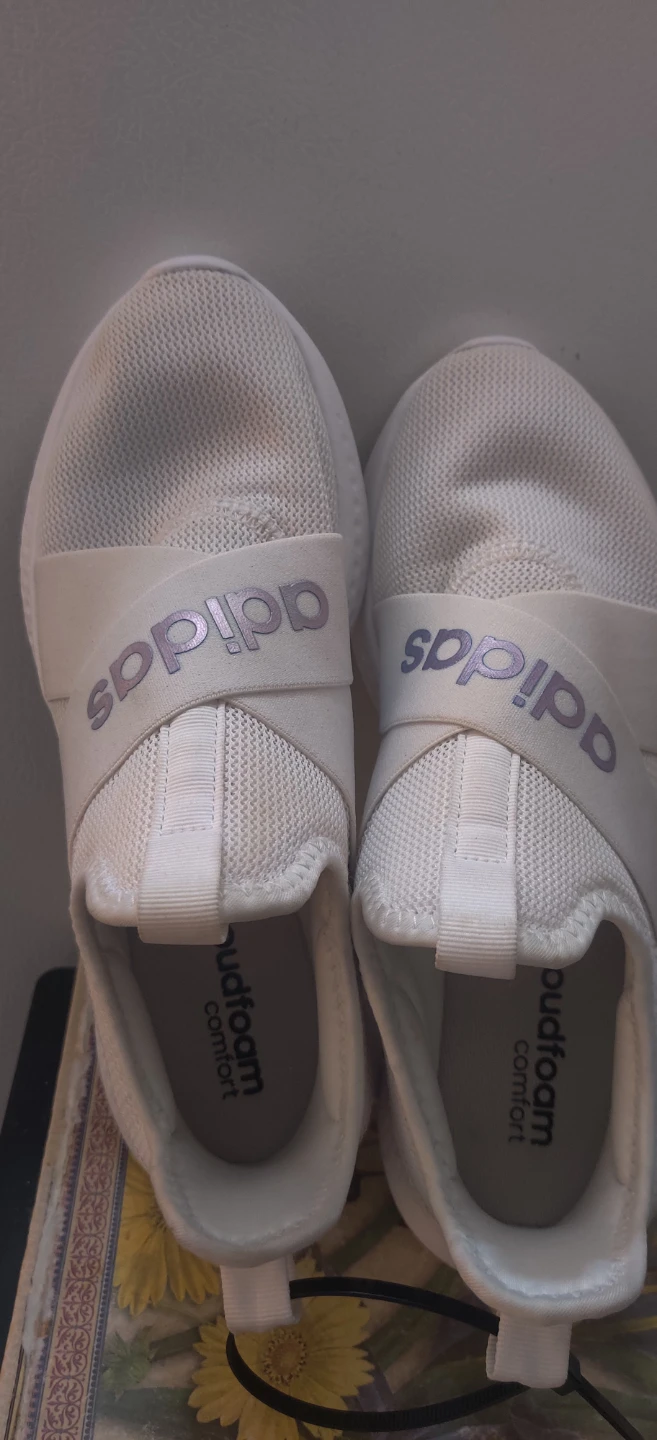 Adidas Cloudfoam Comfort White Shoes size 7.5