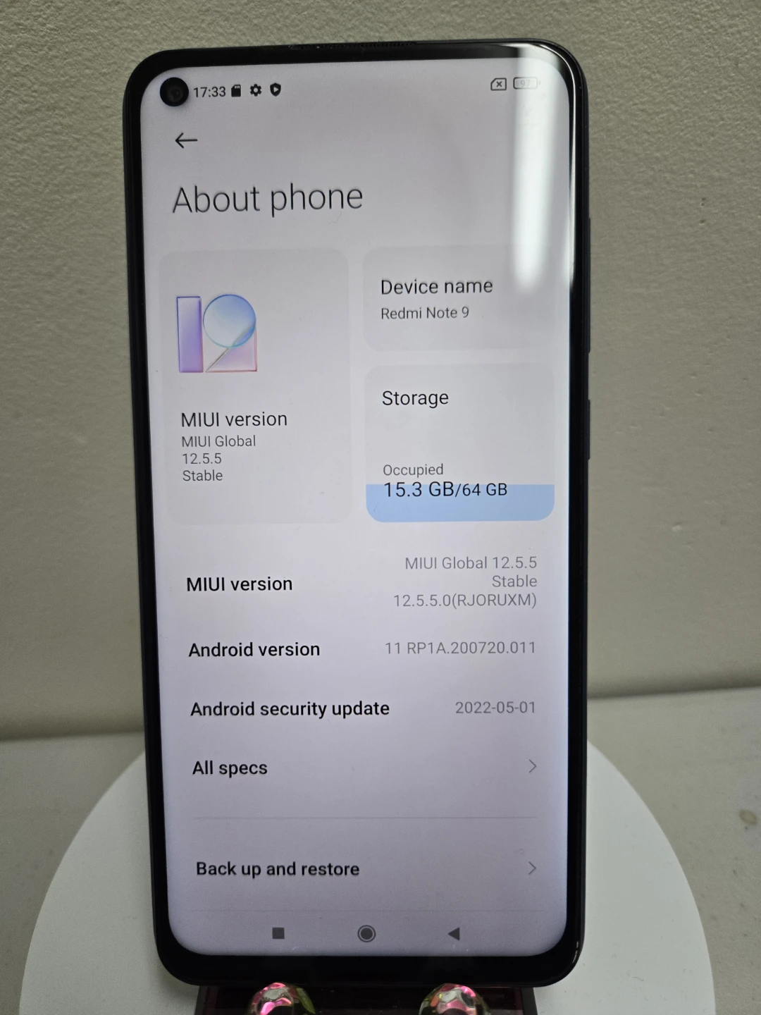 Redmi Note 9 - 64GB Storage - photo 3