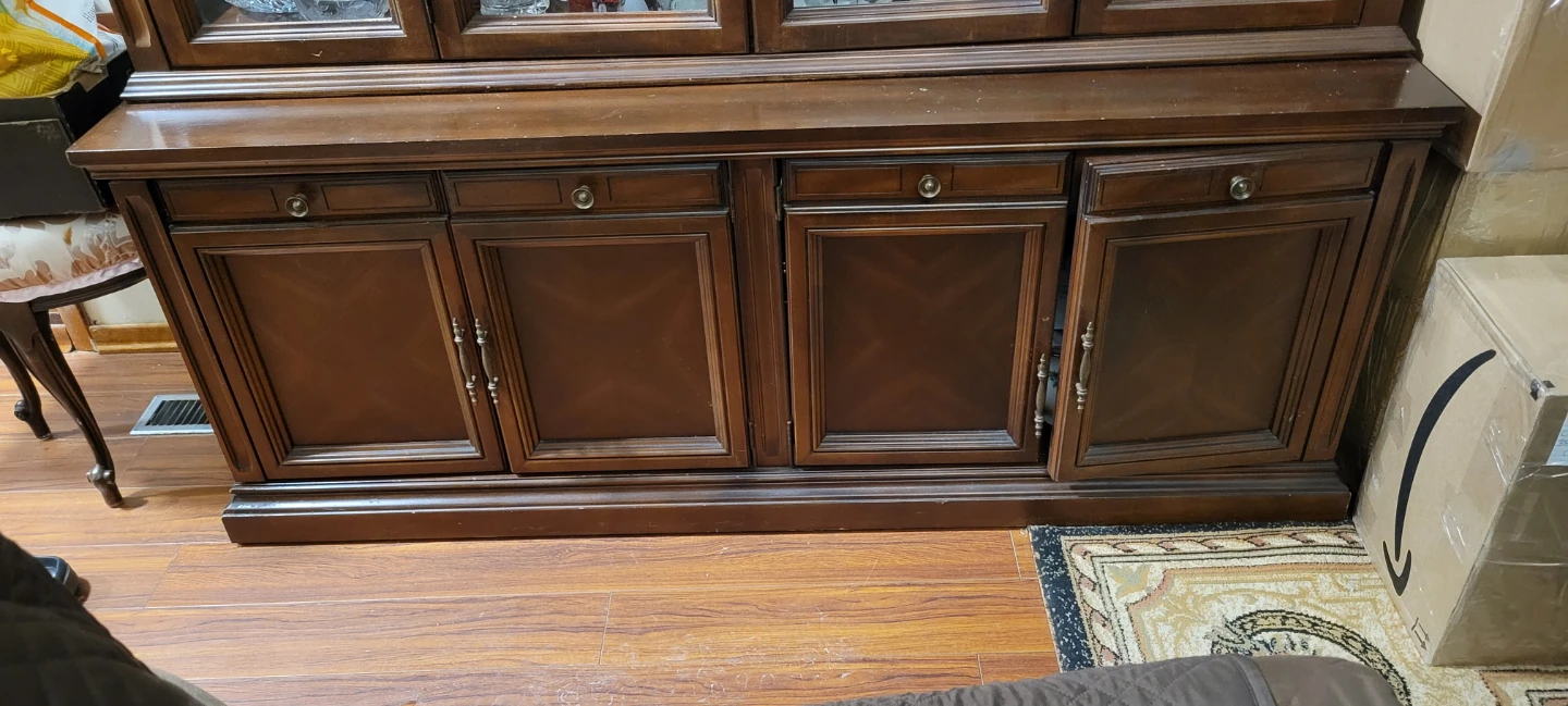 Dark Brown China Cabinet - photo 5