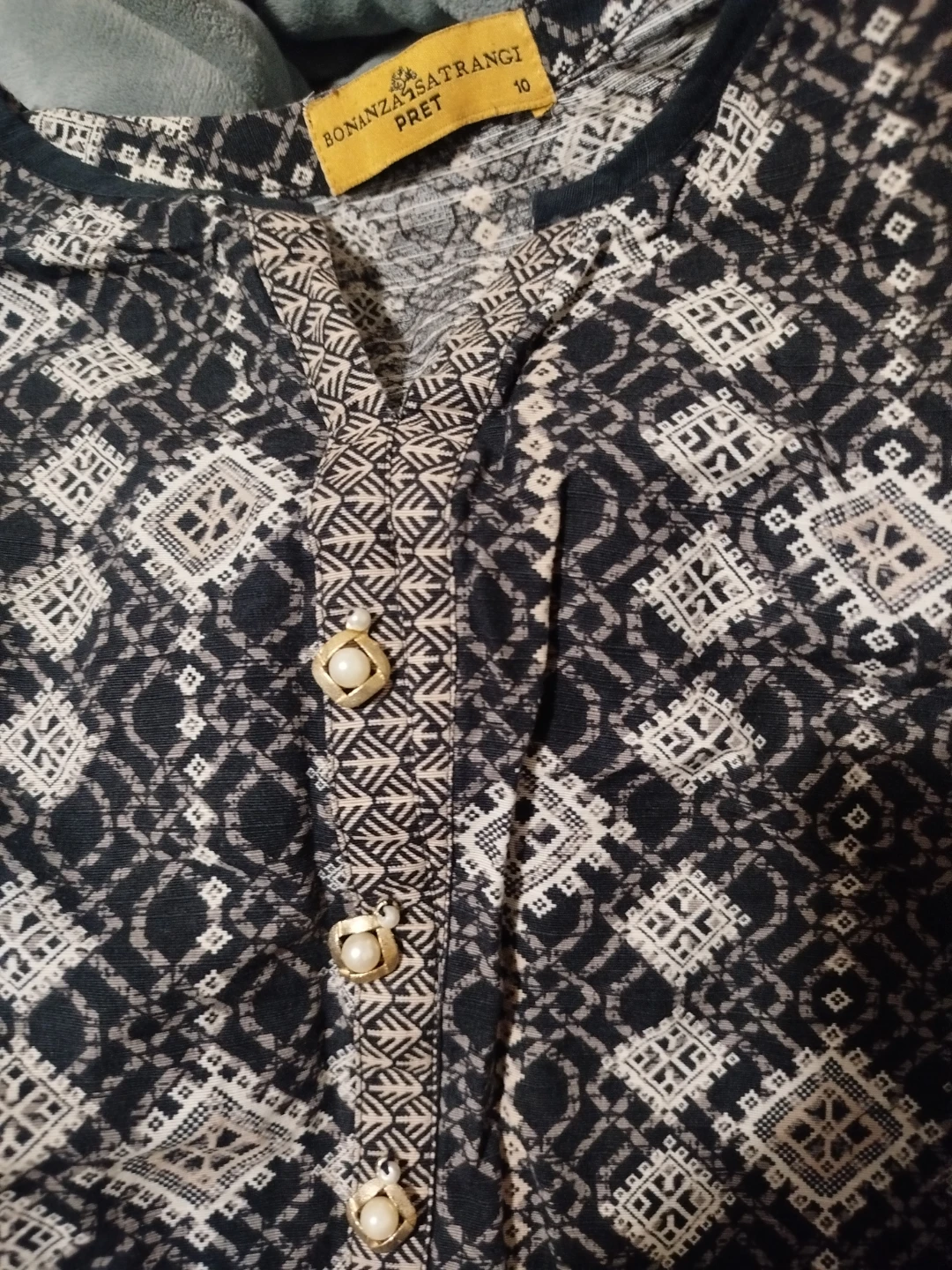 Bonanza Satrangi Pret Dress - Size 10 - photo 3