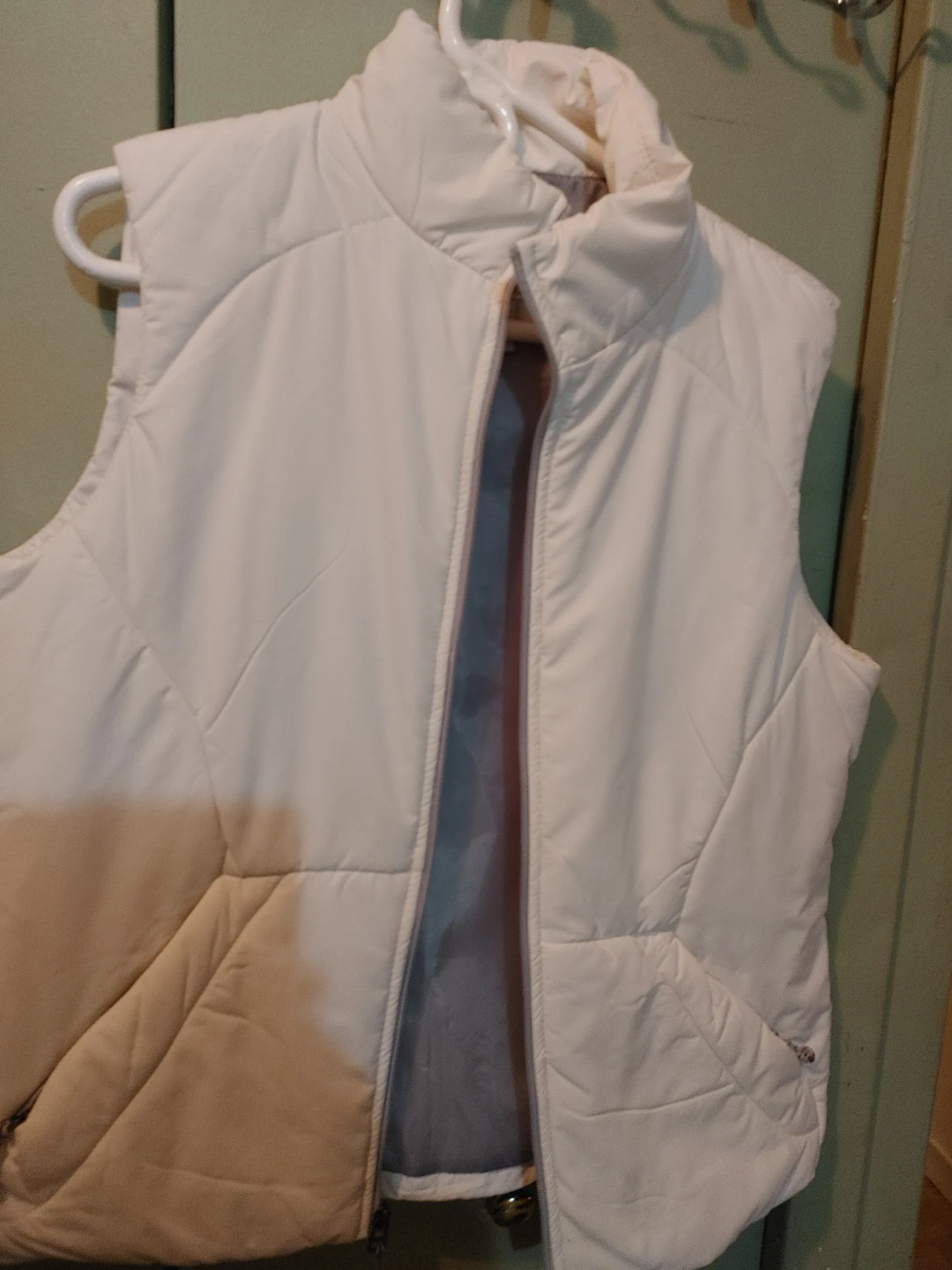 North End Ladies' EZEE Vest - White, GMC
