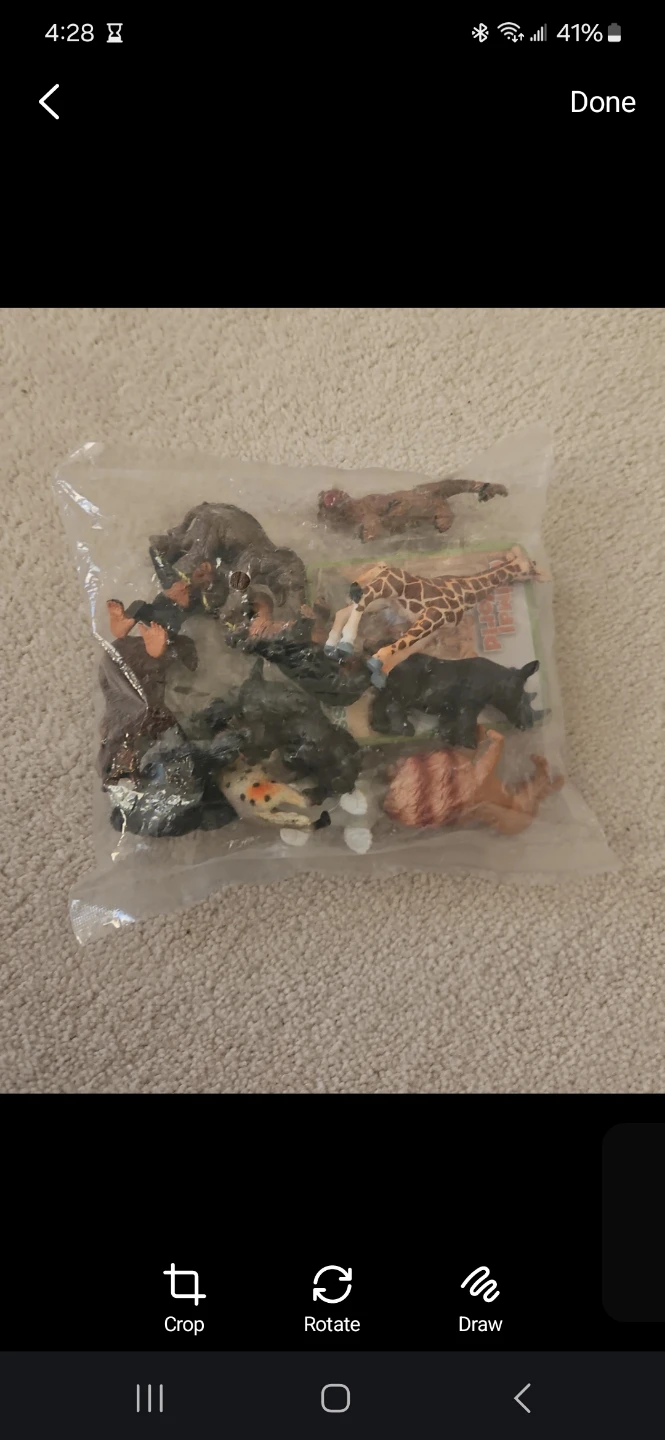 SIENON 12pcs Safari Animals Playset - New - photo 2
