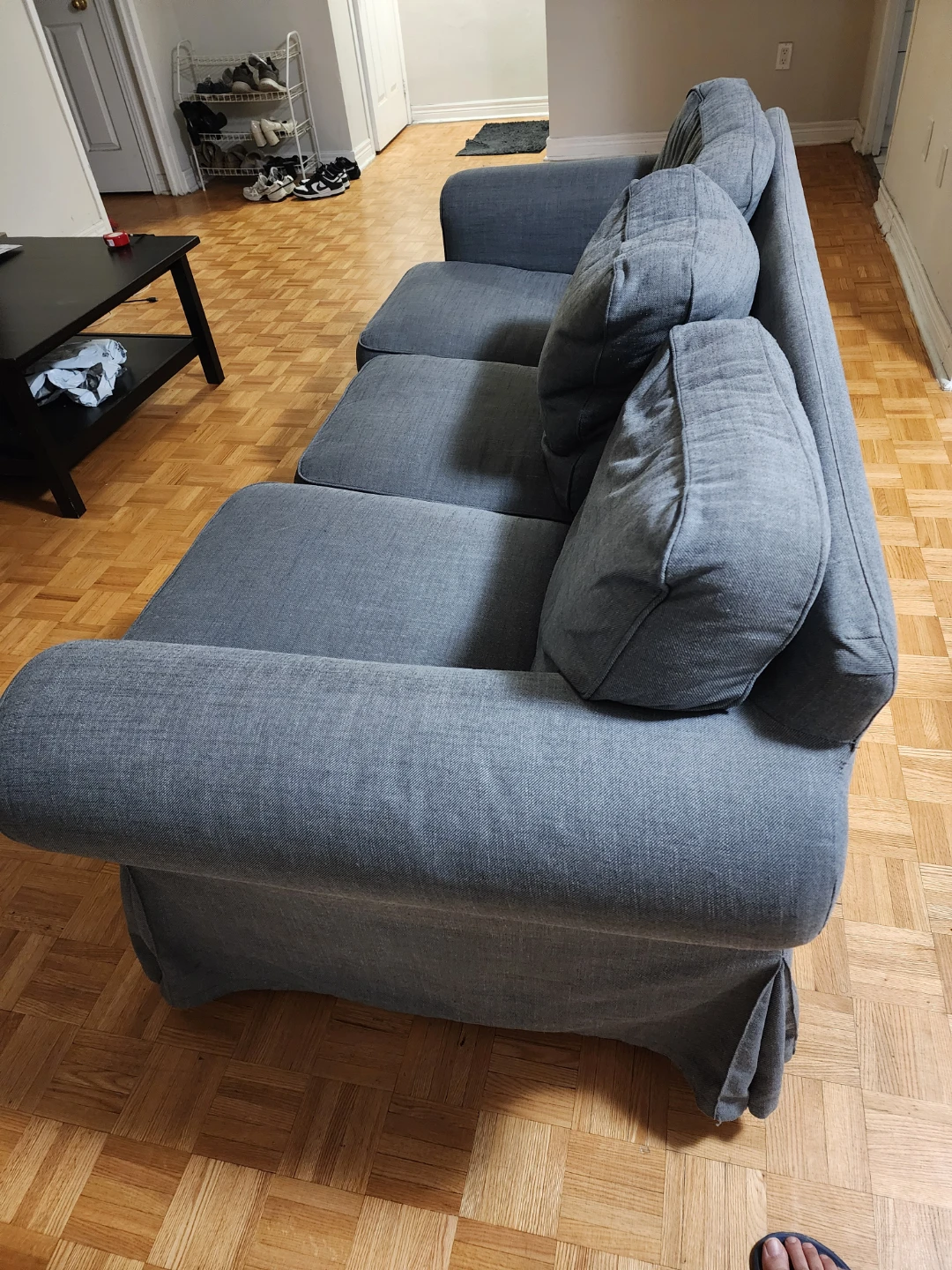 IKEA Soderhamn 3-Seat Sofa - Grey - photo 2