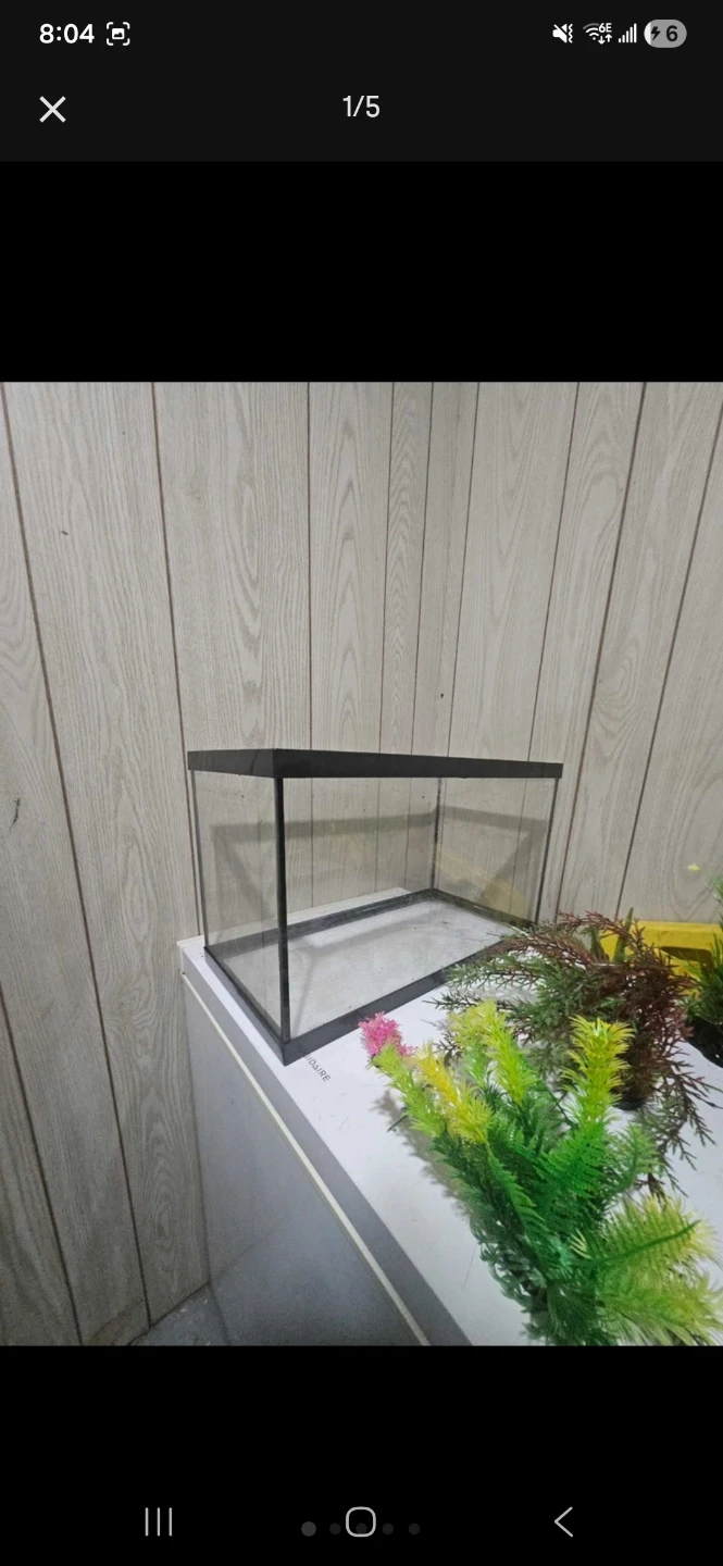 Aquarium Tank and LED Light Fixture 10 and 20 gallons - photo 4