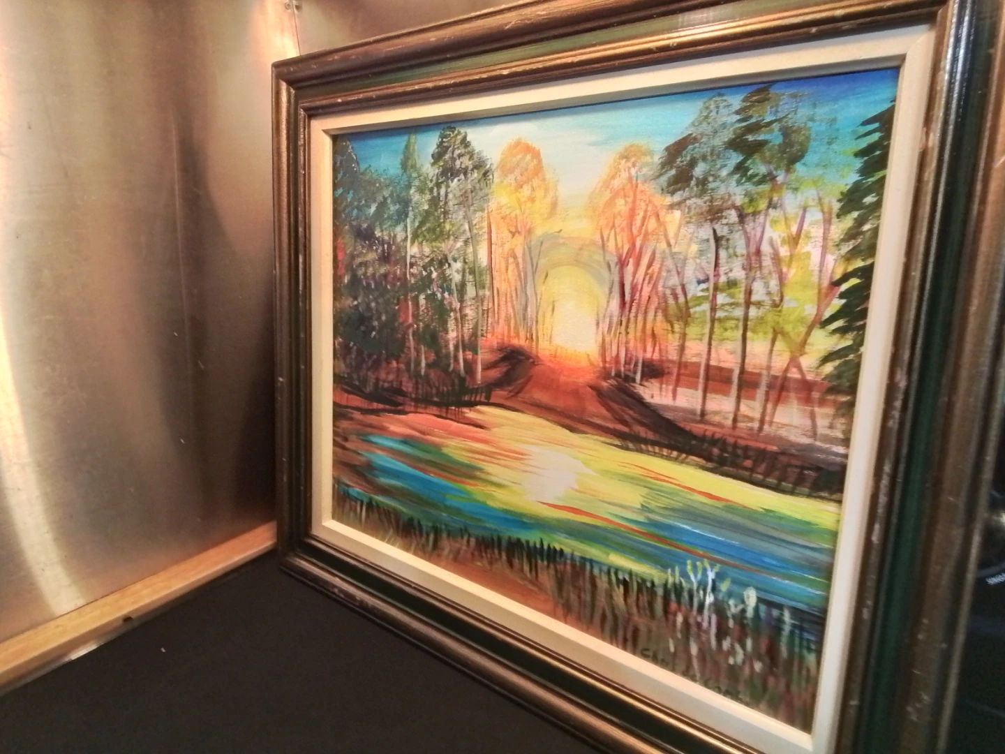 Niagara on the Lake Artist Chris De Combe Signed 25x21" - photo 3
