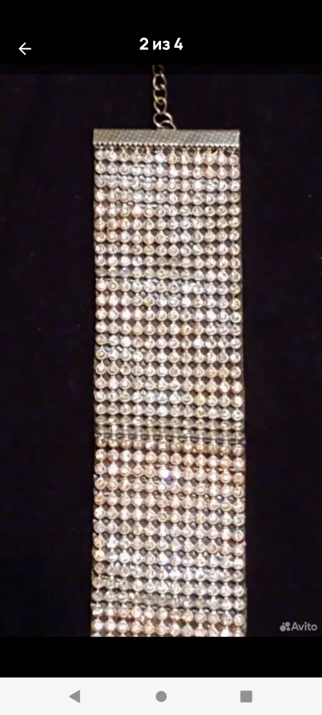 Rhinestones Choker necklace - photo 5