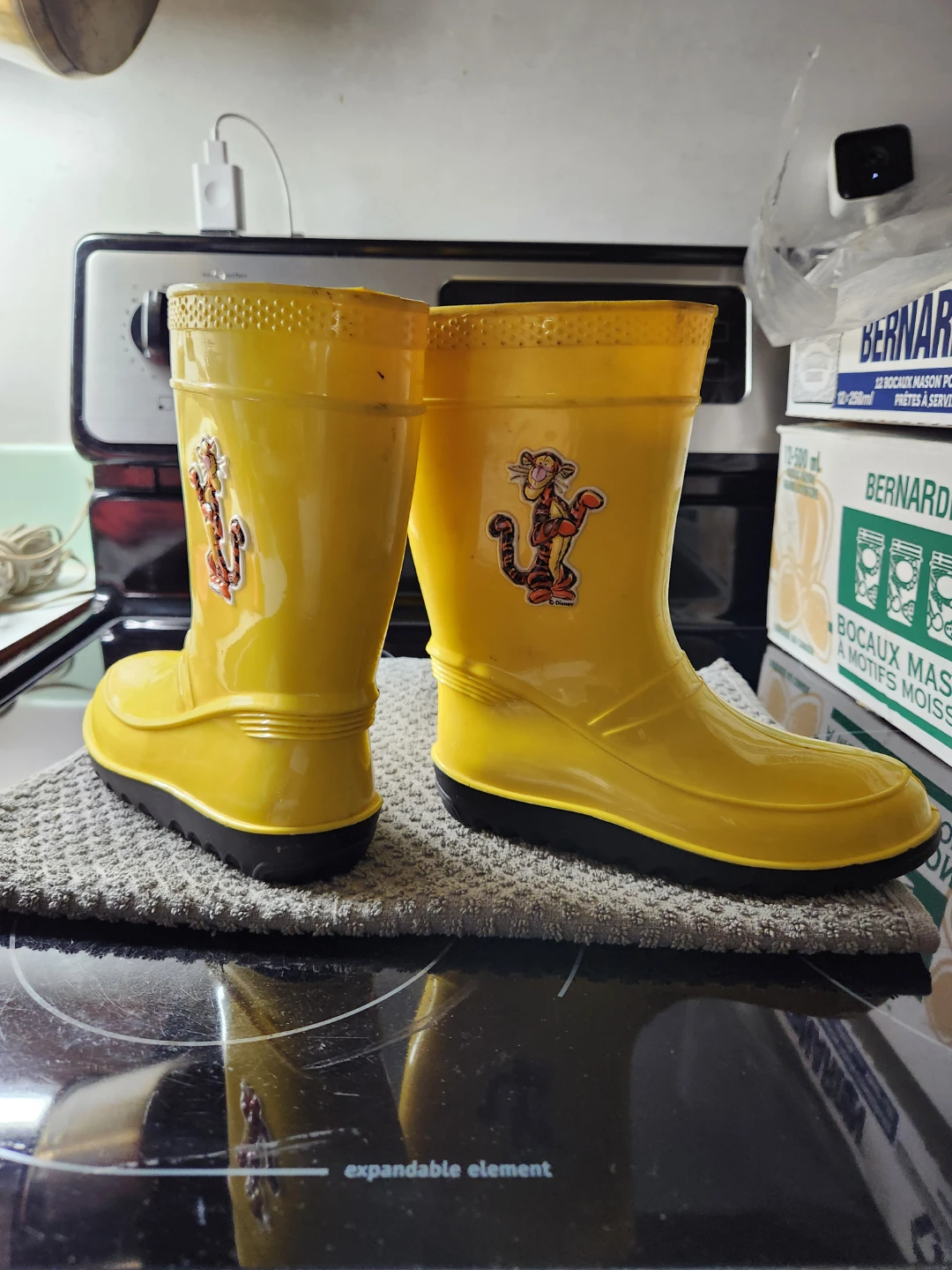 Yellow Tigger Rain Boots - photo 3