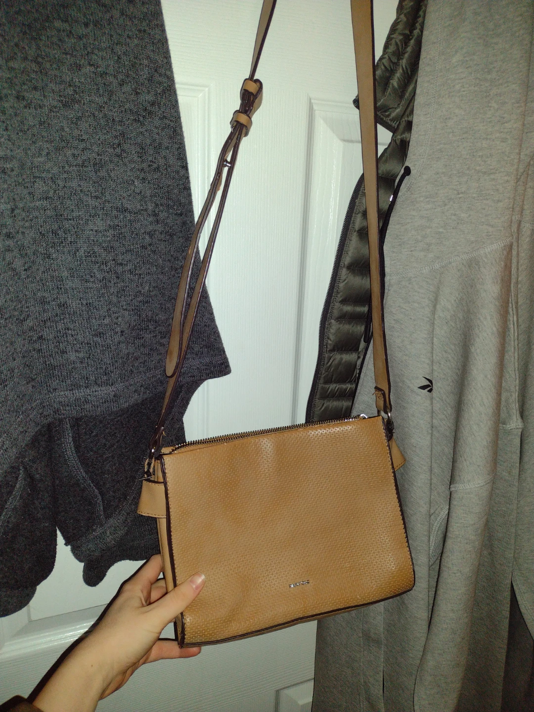 Tan Crossbody Bag