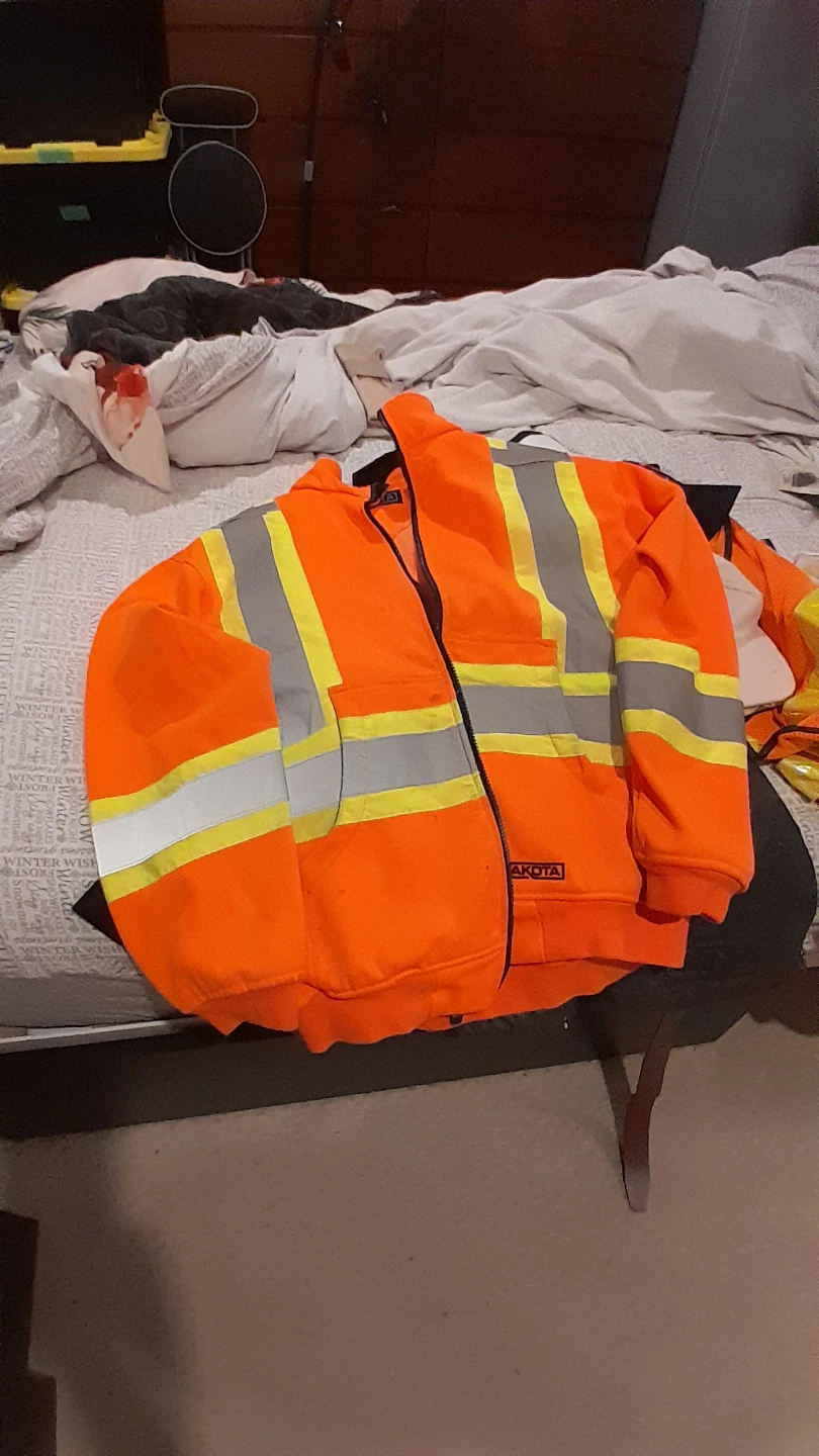 Dakota Orange Safety Work Jacket