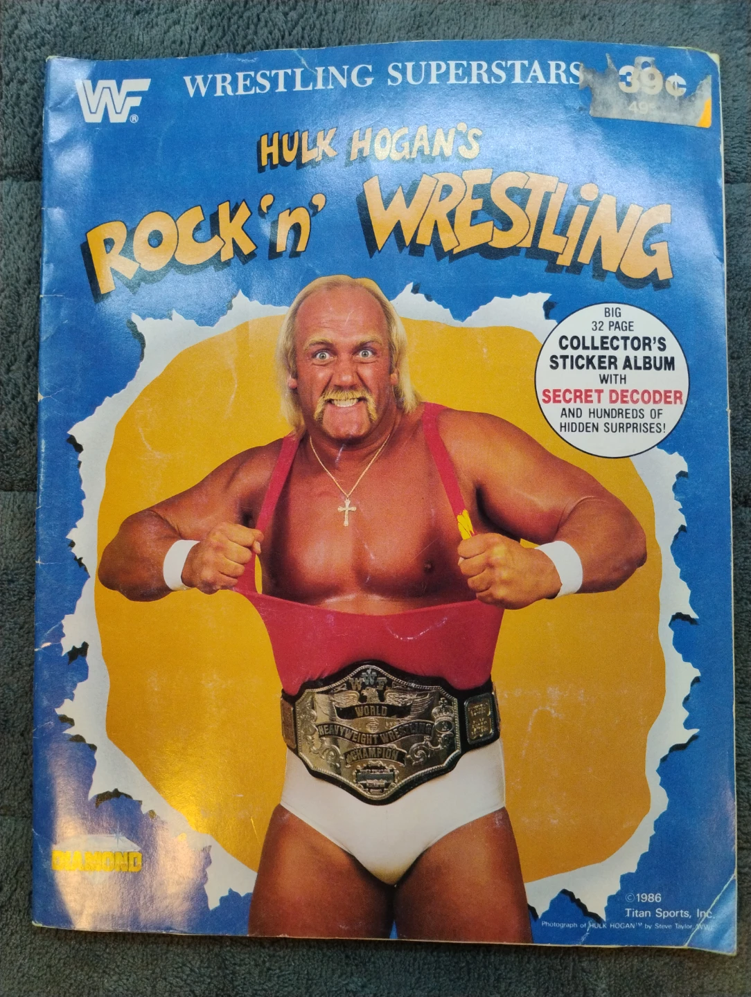 Hulk Hogan's Rock 'n' Wrestling Sticker Album