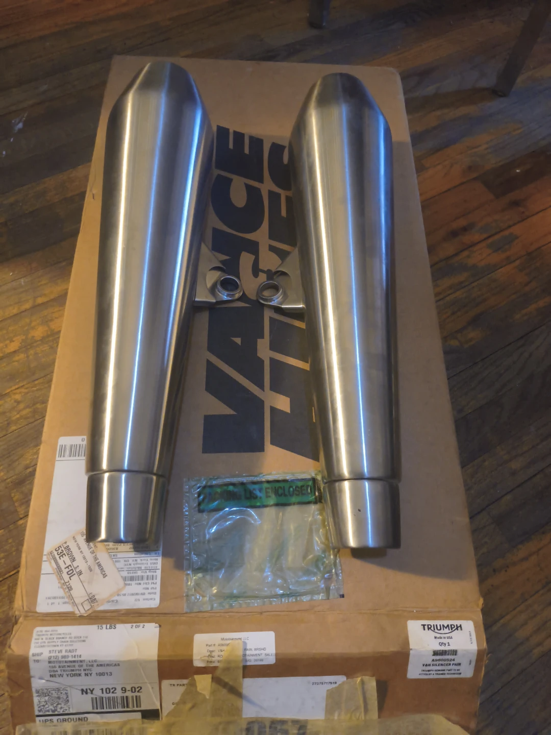 Vance & Hines Motorcycle Exhaust Mufflers - photo 2