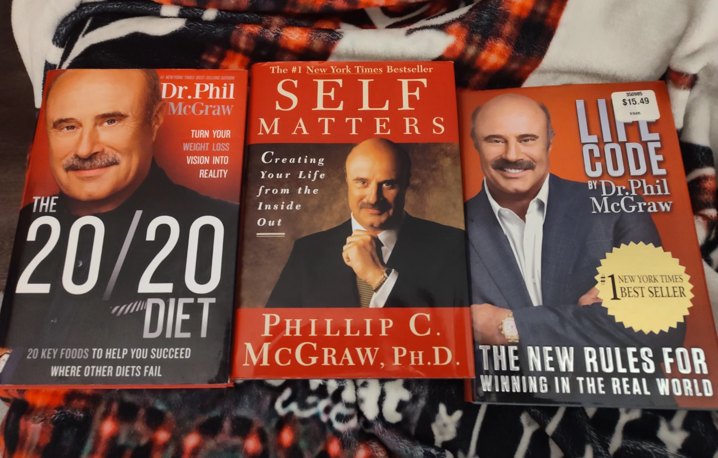 3 Hardcover Books