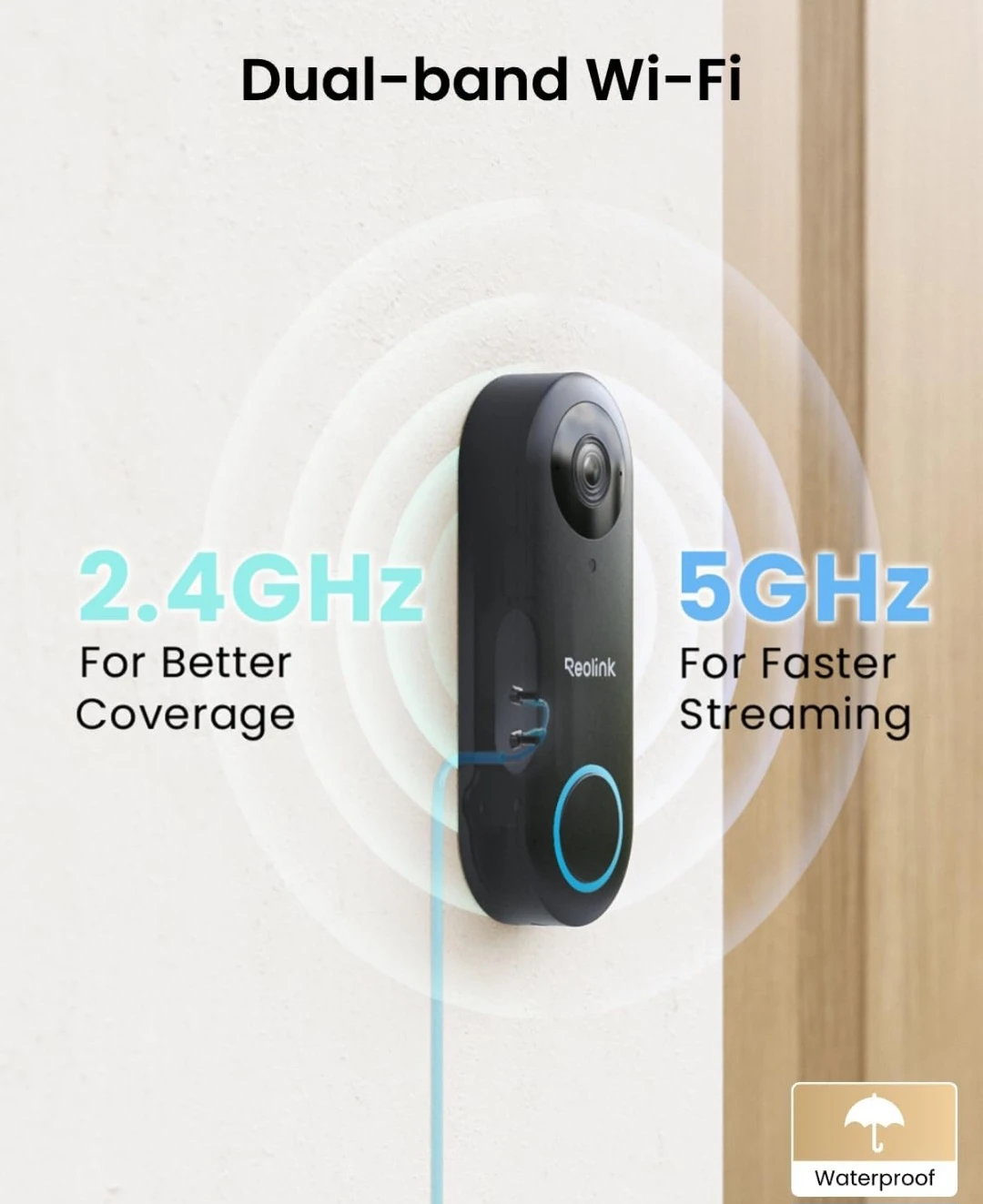 Wired New Reolink Doorbell WiFi with Chime V2 - photo 5