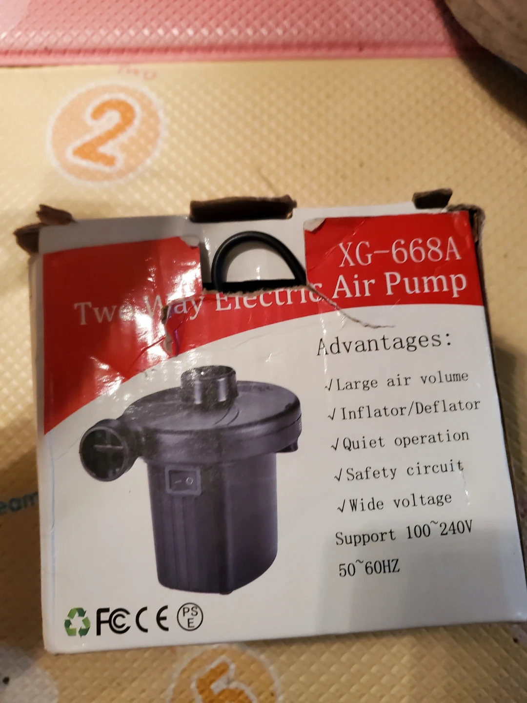 XG-668A Two Way Electric Air Pump - New - photo 3