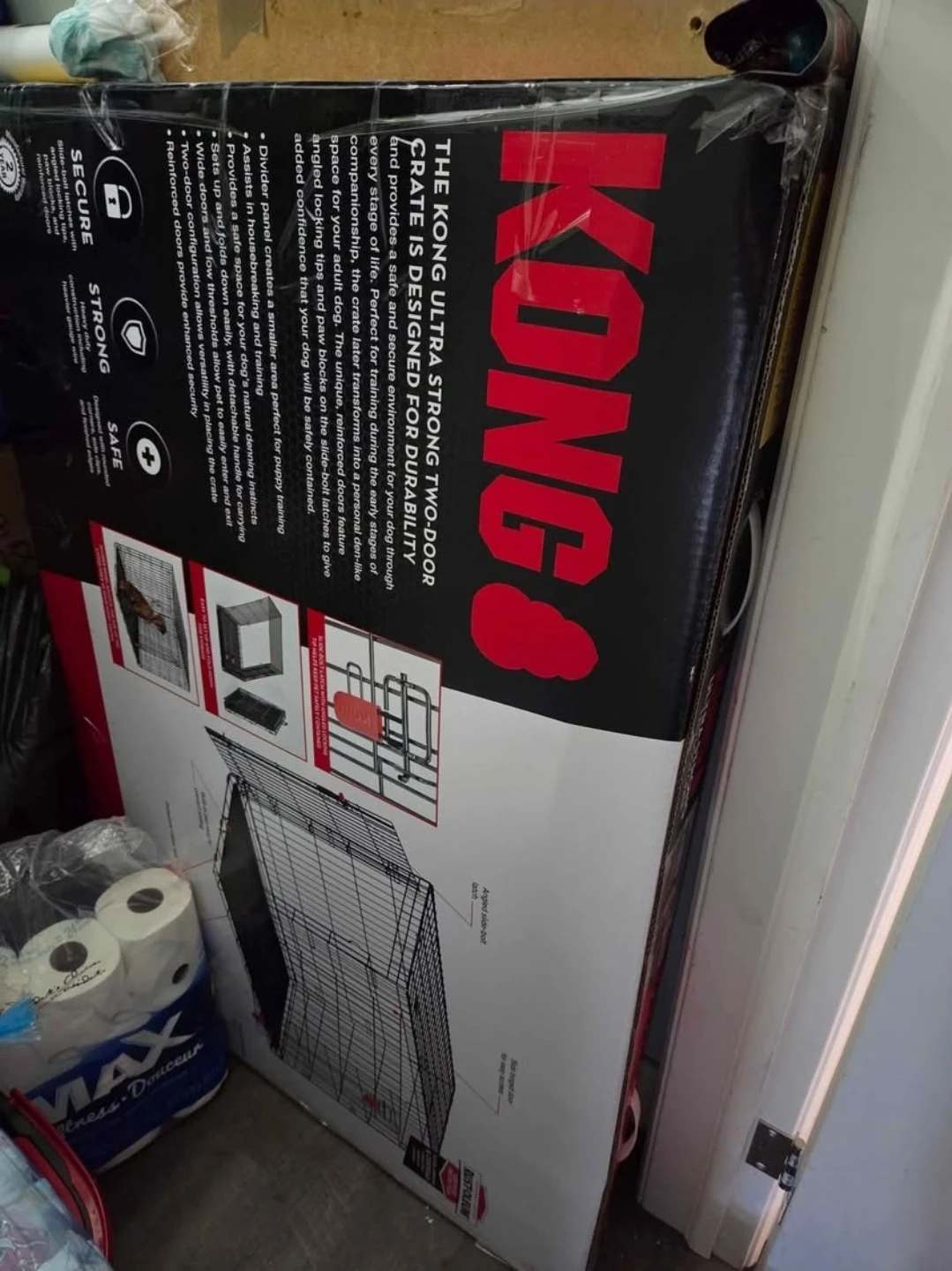 Kong Ultra Strong Two-Door Dog Crate