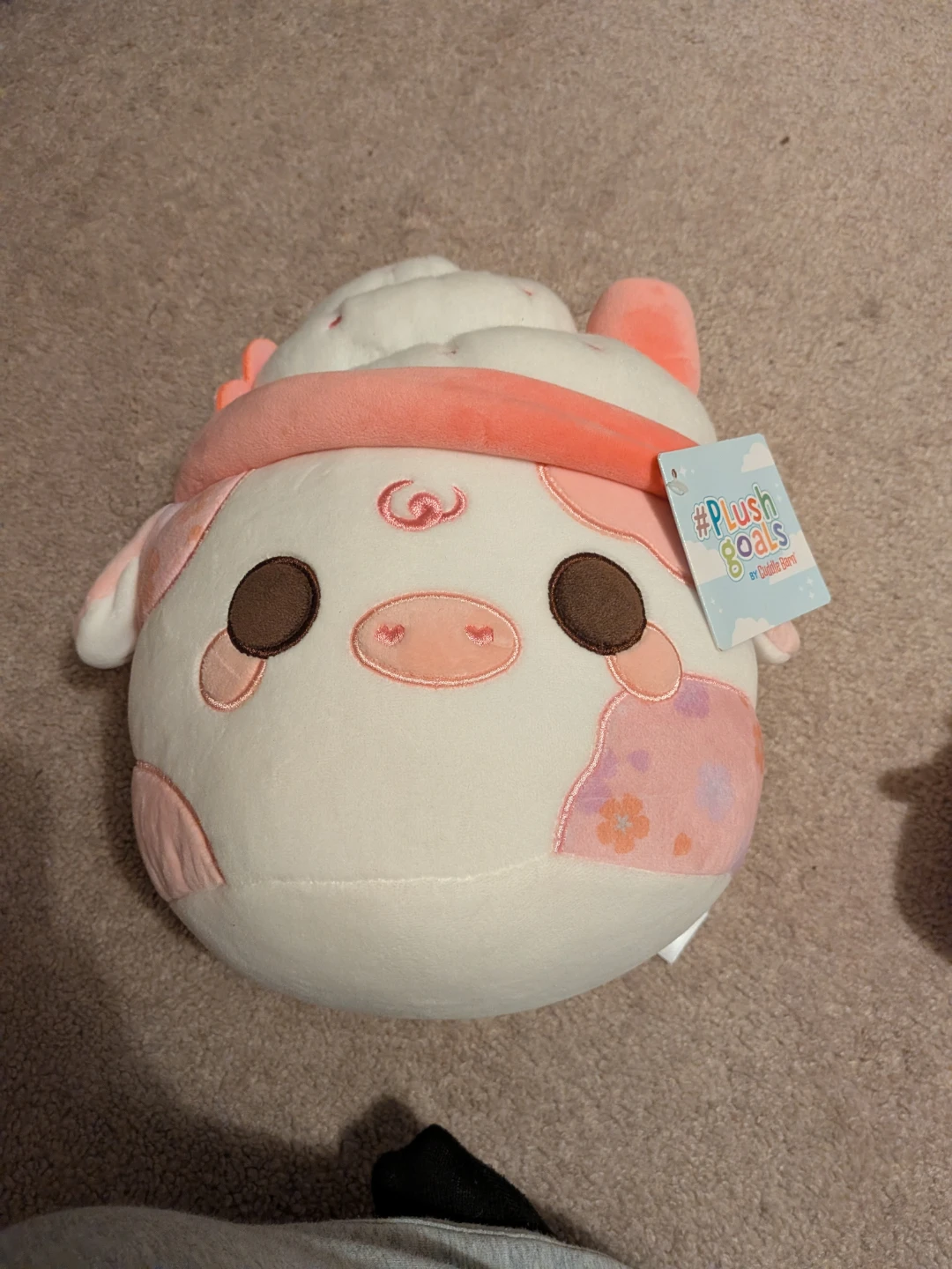 PlushMallows Strawberry Cupcake Plush Toy - photo 2