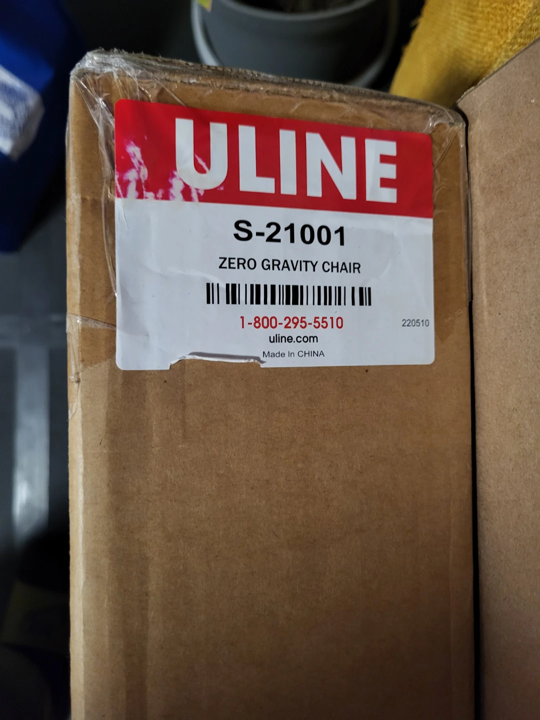 Uline Zero Gravity Chair - Brand New! - photo 4