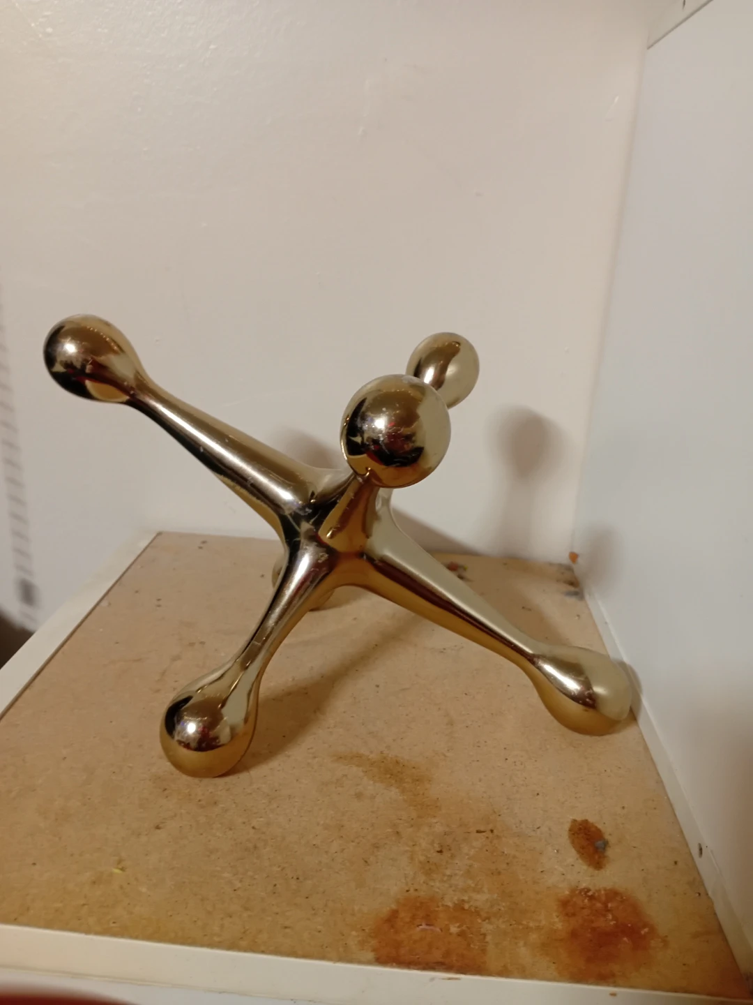Gold Decorative Jack Sculpture