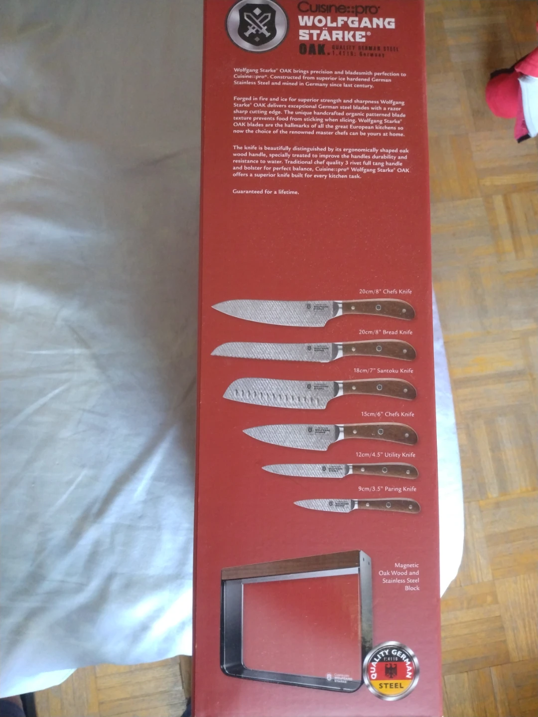 Cuisine::Pro Wolfgang Starke Oak 7 Piece Knife Block Set - photo 2