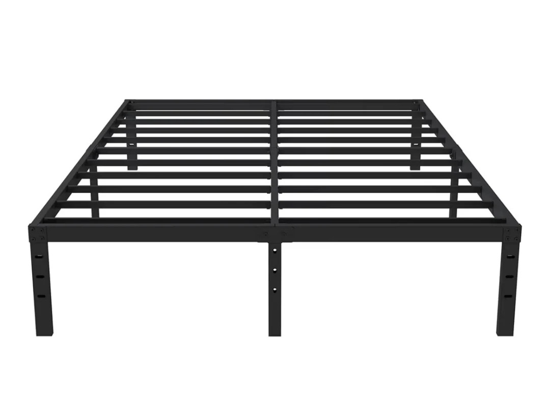 Queen Mattress and Metal Bed Frame