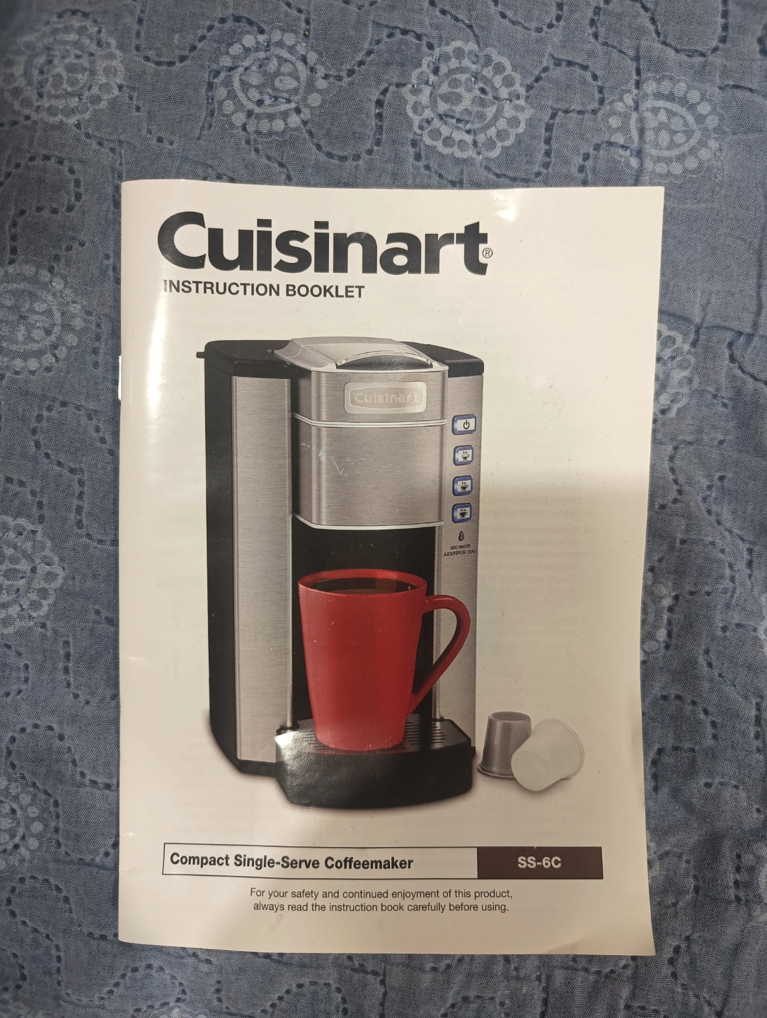 Cuisinart Compact Single-Serve Coffeemaker SS-6C - photo 3
