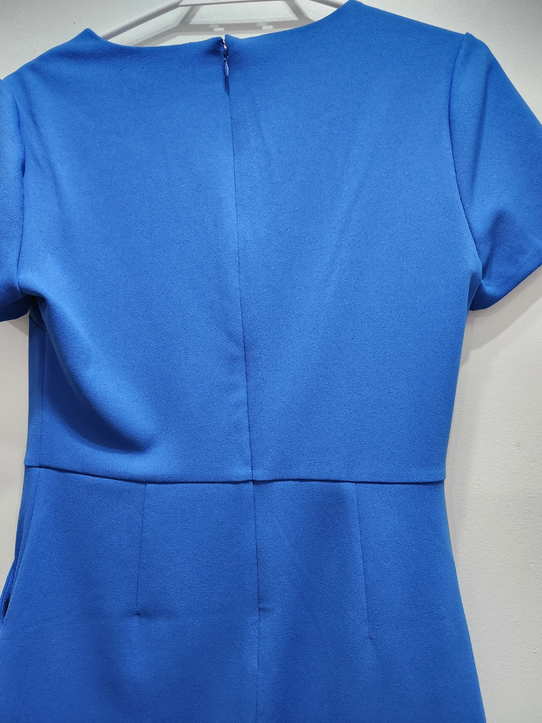 Suzy Blue V-Neck Short Sleeve Dress - Size S/P - photo 5
