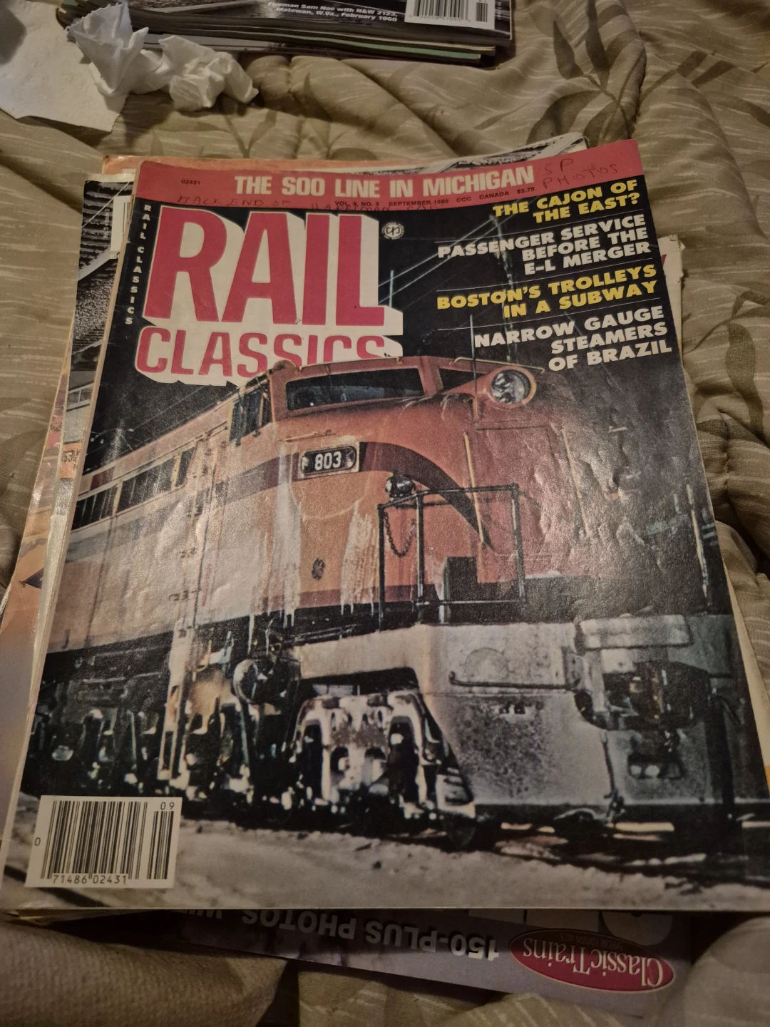 Rail Classics Magazine September 1980