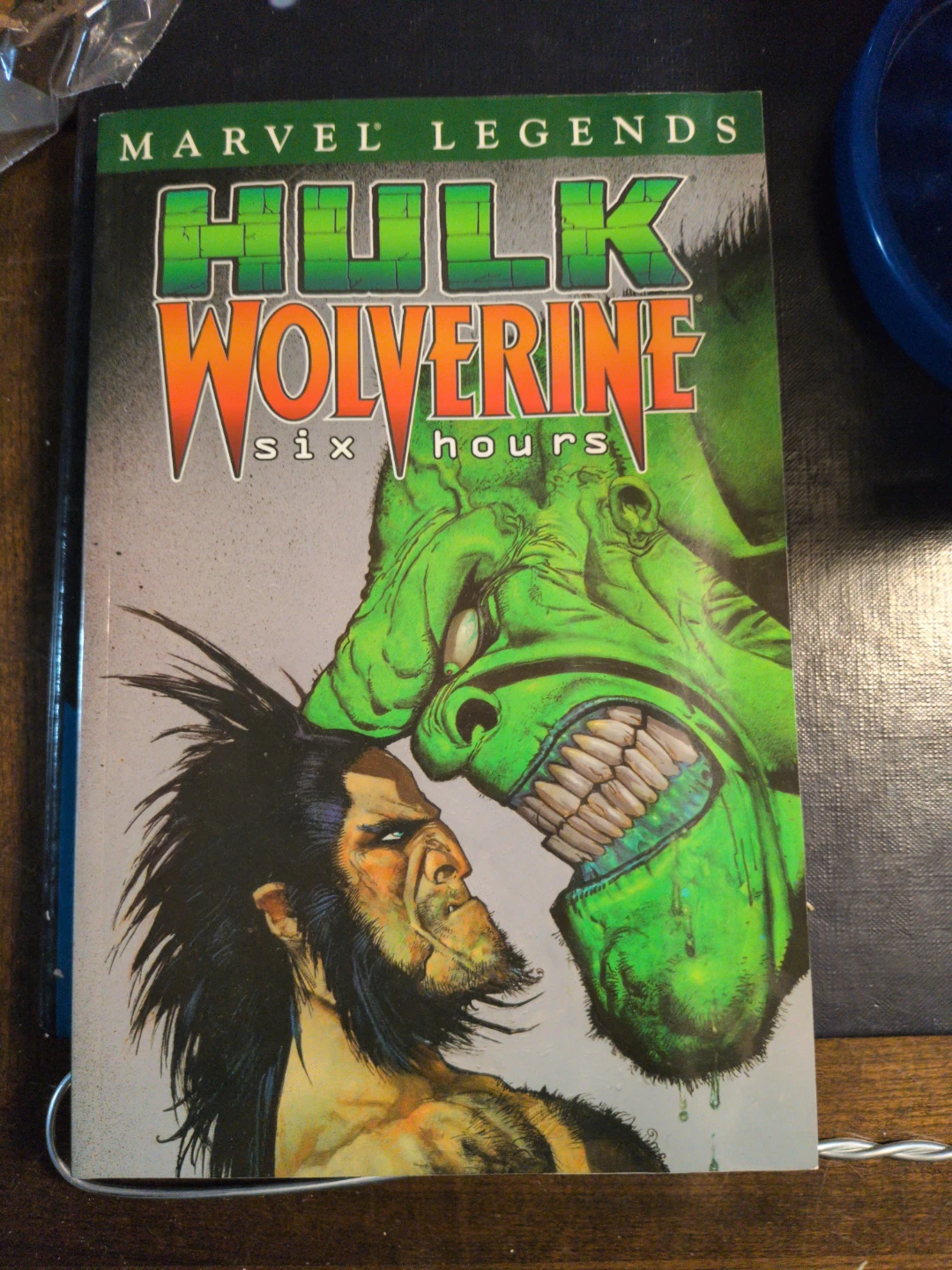 Marvel Legends Hulk & Wolverine Six Hours Book