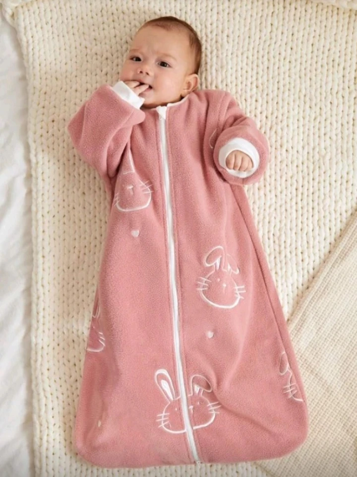 NEW Pink Bunny Baby Sleeping Bag - photo 4