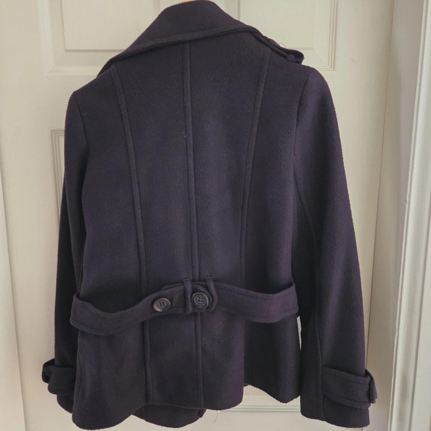 Forever 21 Purple Pea Coat - Size M - photo 2