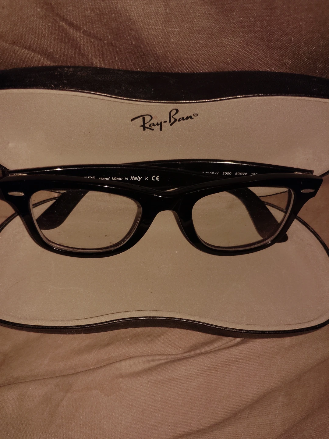 Ray-Ban Wayfarer Eyeglasses Black - photo 2