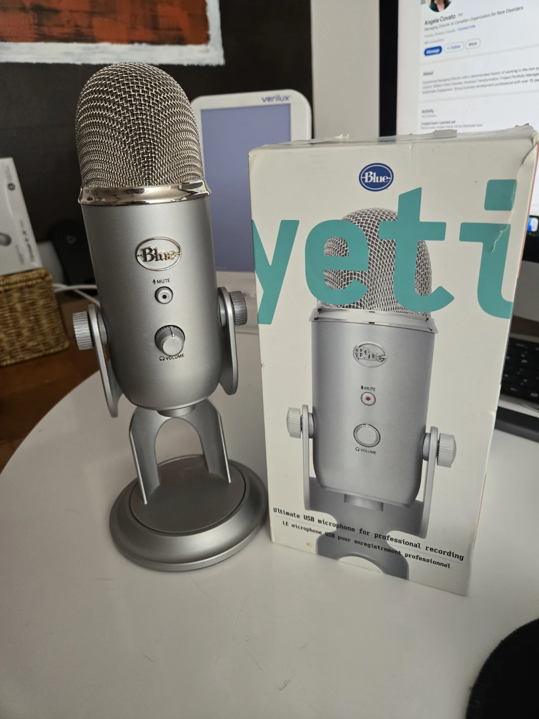 Blue Yeti Microphone - Silver