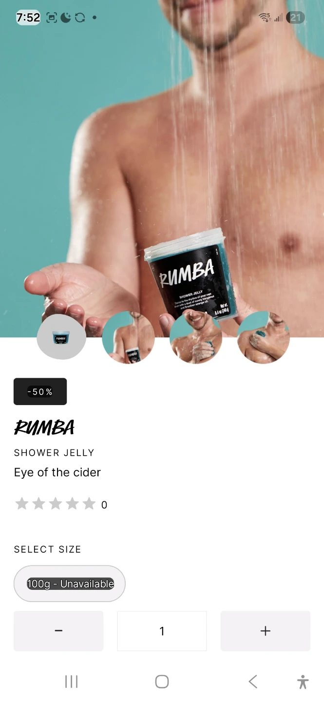 Lush Rumba Shower Jelly - Eye of the Cider